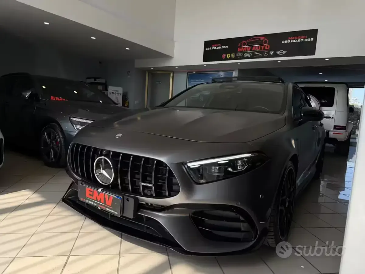 Usata Mercedes A45 AMG Premium Plus 421 CV (309 kW) 2024 Grigio Utilitaria
