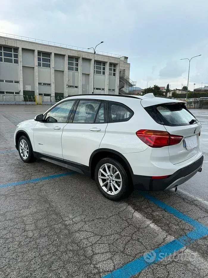 Usata BMW X1 Advantage 190 CV (139 kW) 2017 Bianco SUV