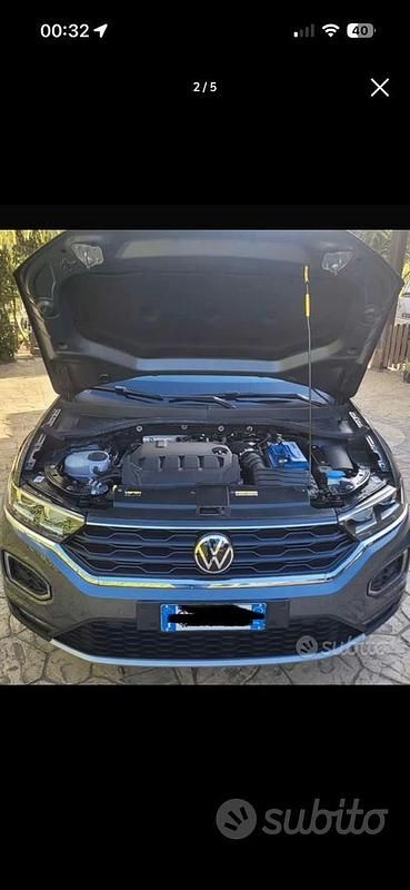 Usata VW T-Roc 150 CV (110 kW) 2021 Grigio SUV