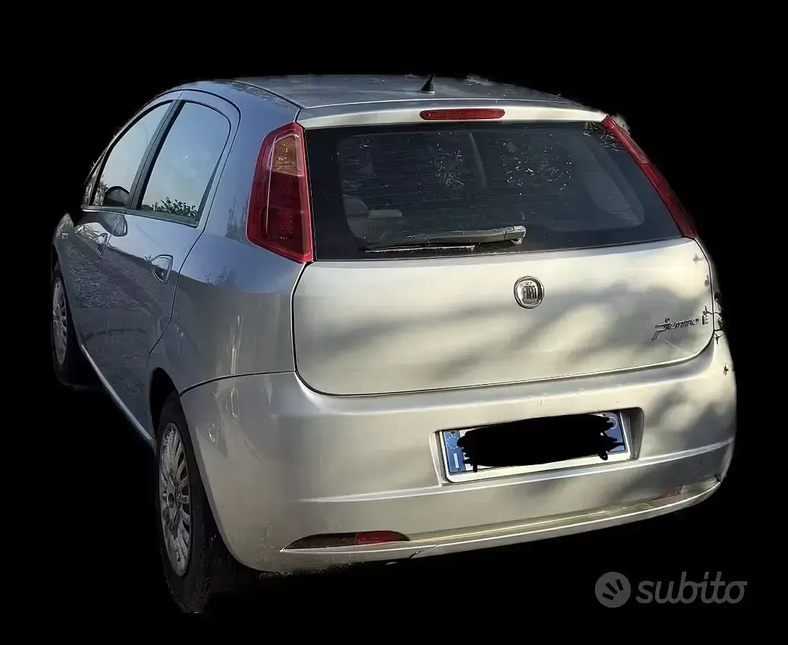 Usata Fiat Punto 65 CV (47 kW) 2008 Grigio Utilitaria