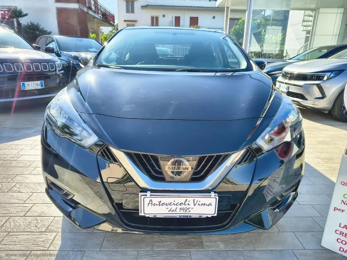Usata Nissan Micra Acenta 92 CV (67 kW) 2021 Nero Utilitaria