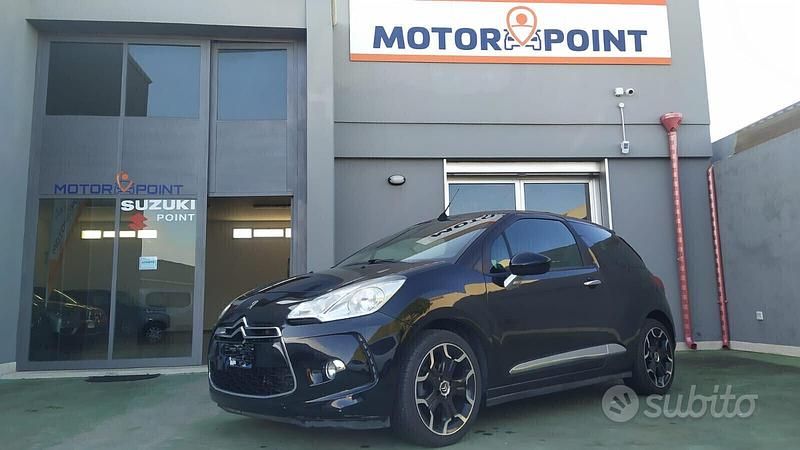 Usata DS Automobiles DS3 So Chic 2015 Nero Cabrio