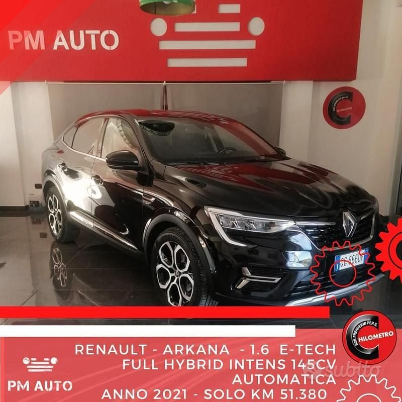 Usata Renault Arkana Intens 94 CV (69 kW) 2021 Nero SUV