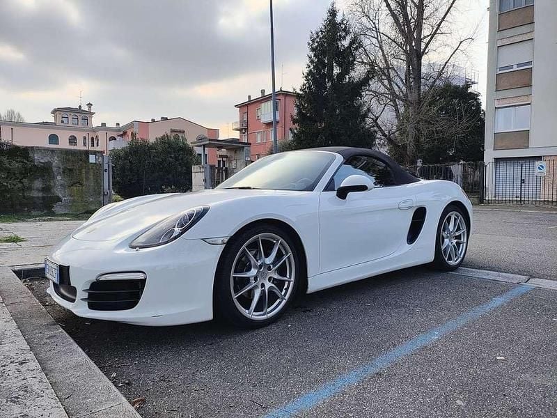 Usata Porsche Boxster 265 CV (194 kW) 2013 Bianco Cabrio