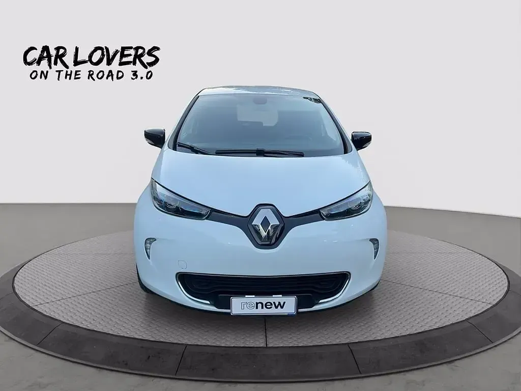 Begagnad Renault Zoe Intens 80 kW (109 HK) 2019 Vit Halvkombi