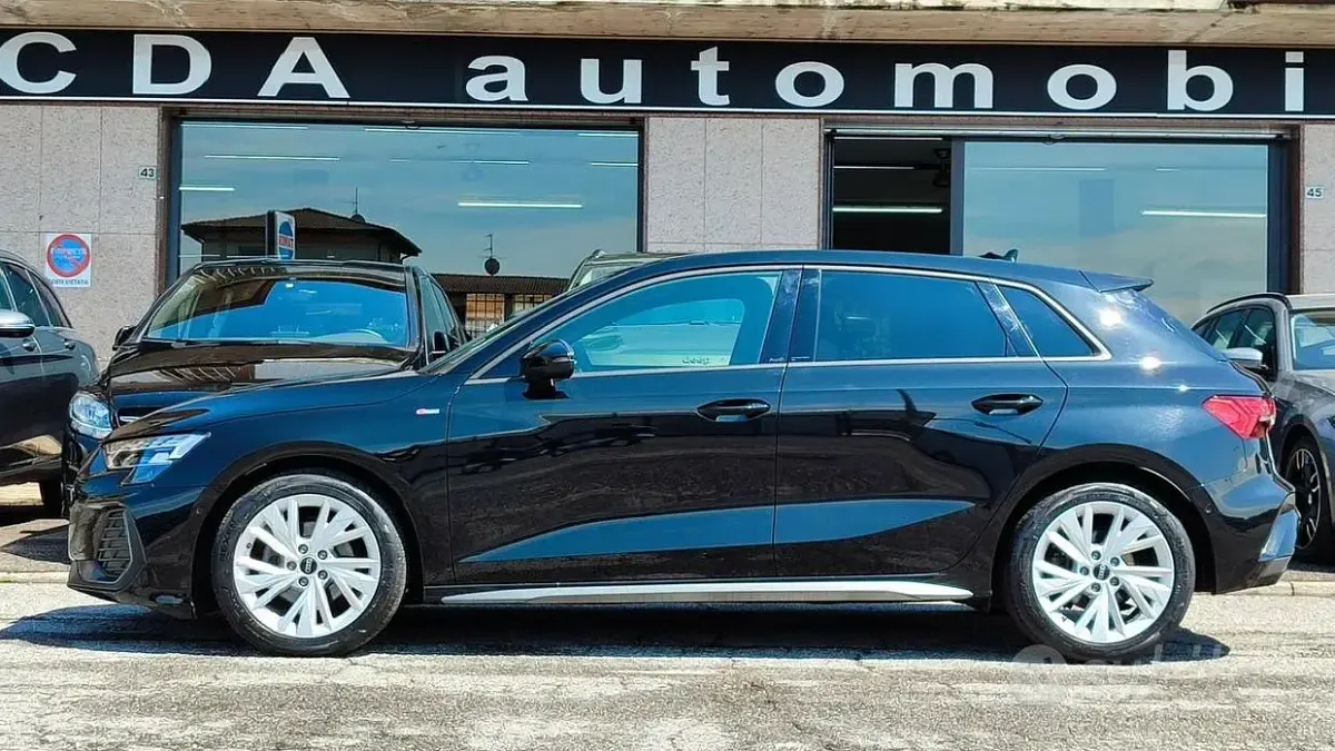 Usata Audi A3 S-Line 150 CV (110 kW) 2025 Nero Berlina
