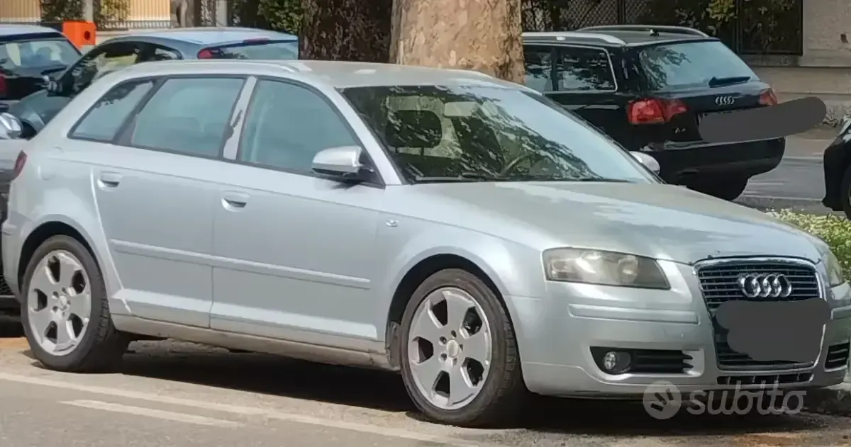 Usata Audi A3 140 CV (102 kW) 2006 Grigio Utilitaria