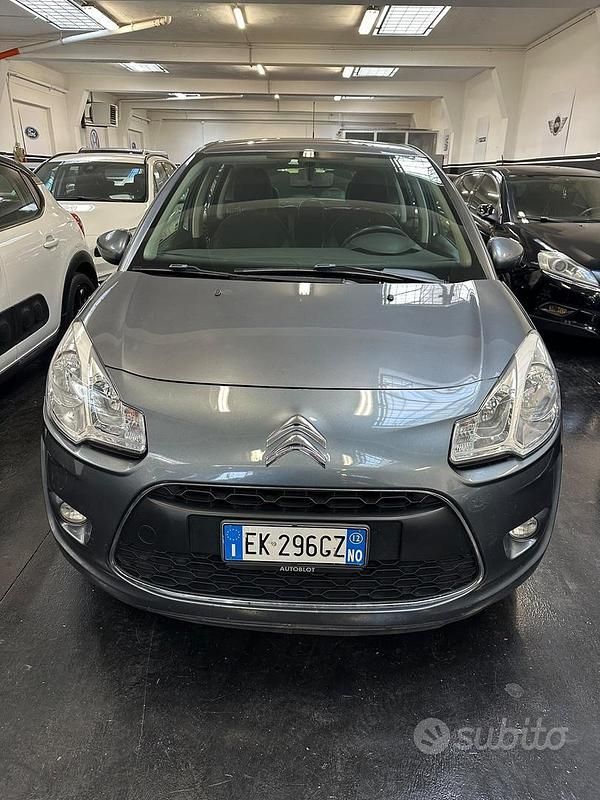 Usata Citroën C3 Exclusive 60 CV (44 kW) 2012 Grigio Berlina
