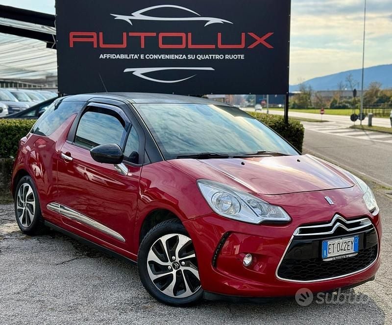 Rosso Usata 2013 DS Automobiles DS3 So Chic Coupé | 3490 € (Ottimo prezzo) - Immagine 1/4