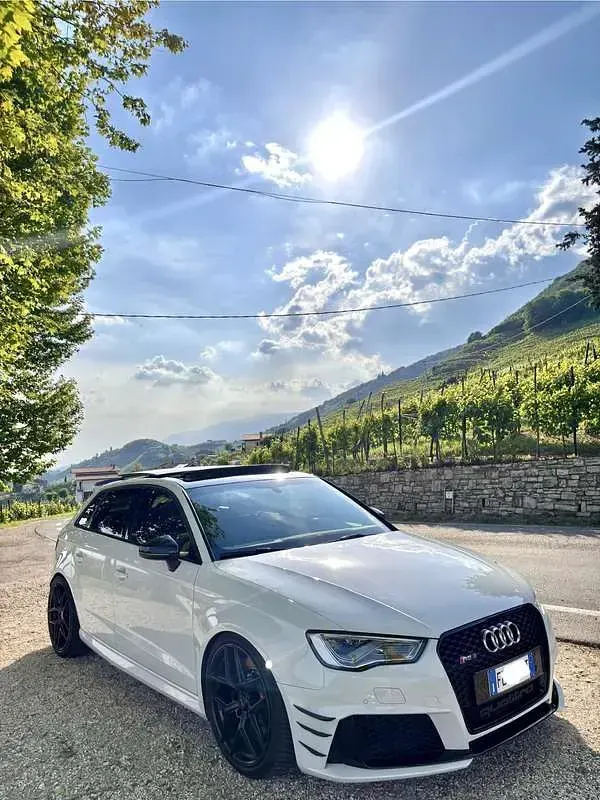 Usata Audi RS3 Competition 367 CV (269 kW) 2016 Bianco Berlina