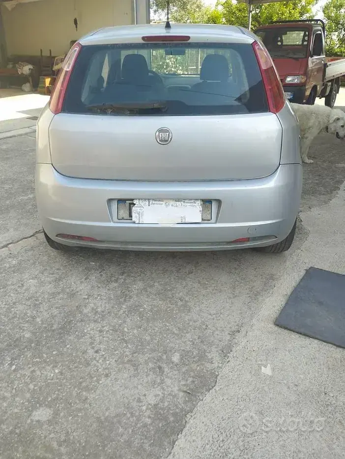 Usata Fiat Grande Punto 90 CV (66 kW) 2008 Grigio Utilitaria