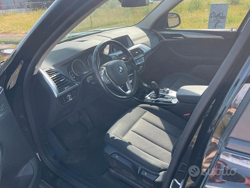Usata BMW X3 Advantage 190 CV (139 kW) 2018 Nero SUV