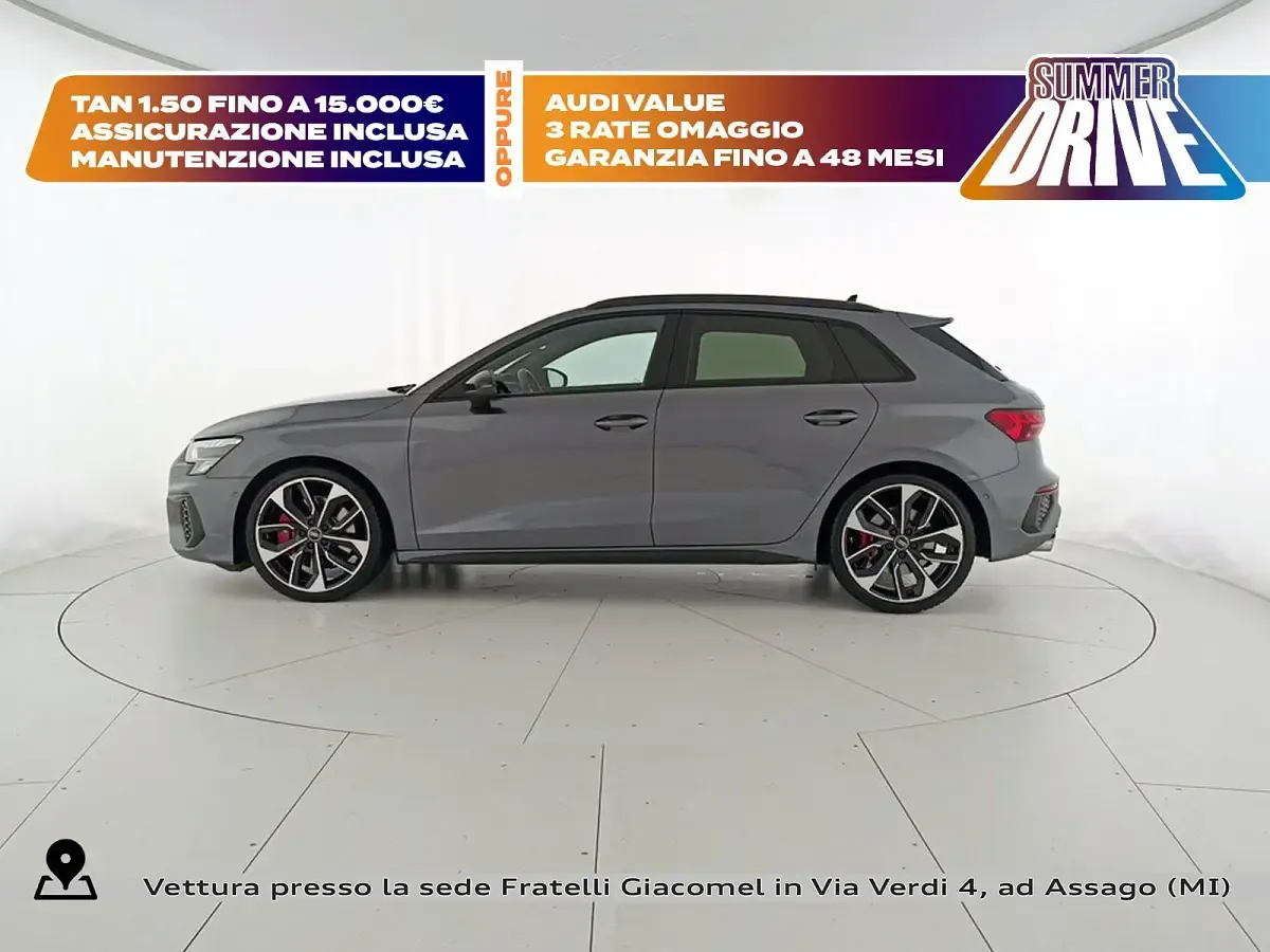 Usata Audi S3 Design 310 CV (228 kW) 2022 Grigio daytona perlato Berlina