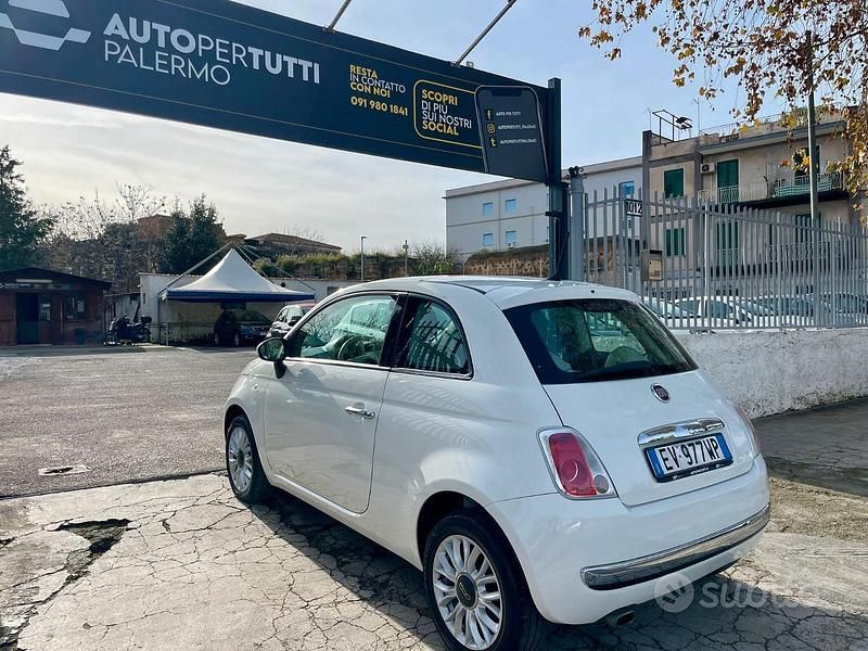 Usata Fiat 500 Lounge 69 CV (50 kW) 2014 Bianco Berlina