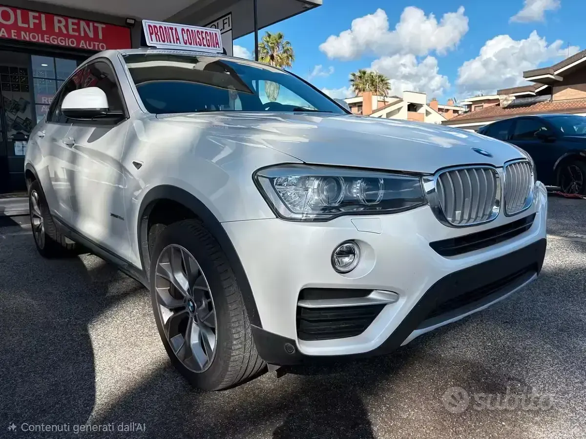 Usata BMW X4 190 CV (139 kW) 2016 Bianco SUV