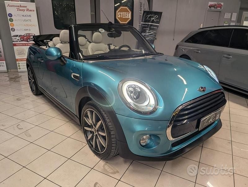 Blu Usata 2016 Mini Cooper Cabriolet Hype Cabrio | 13.999 € (Cara) - Immagine 1/4
