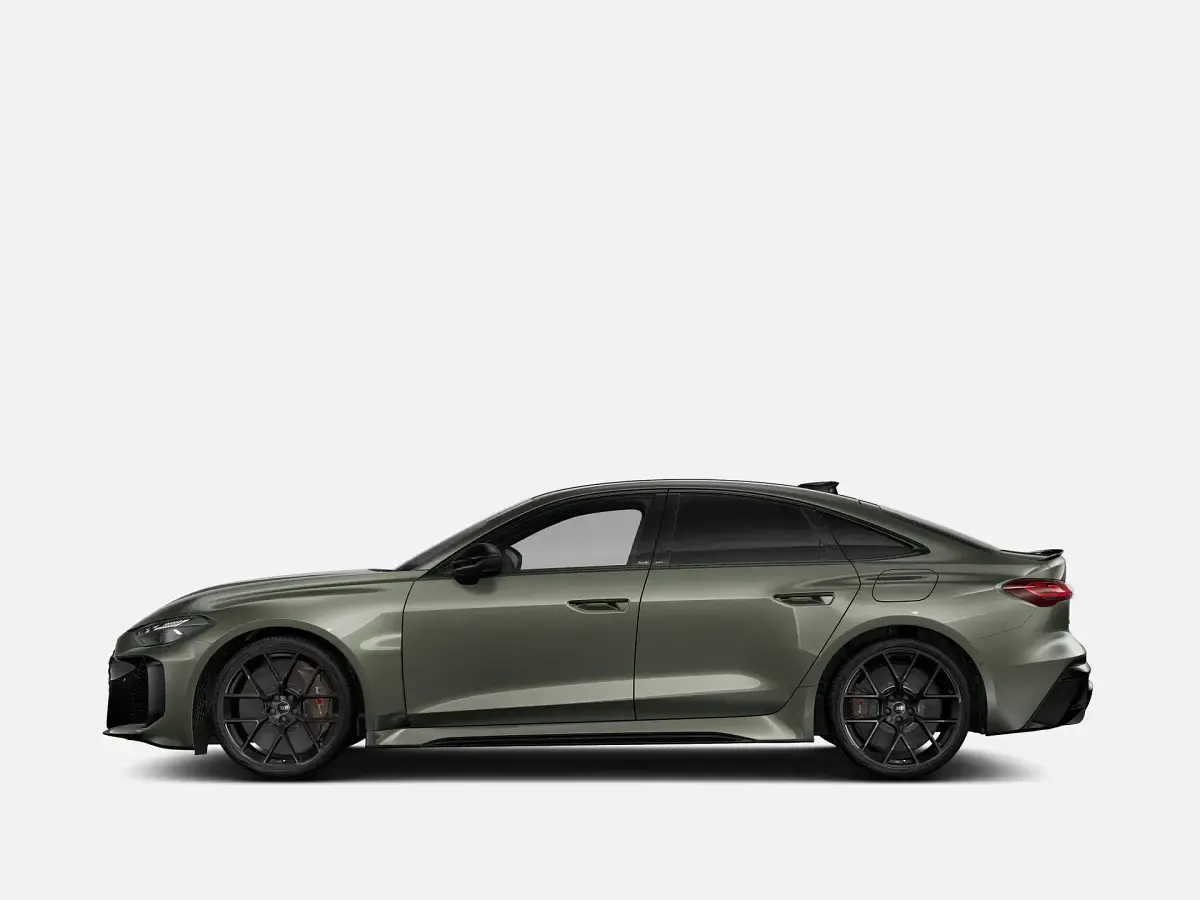 Nuova Audi RS5 Performance 510 CV (375 kW) 2026 Verde bedford metallizzato Berlina