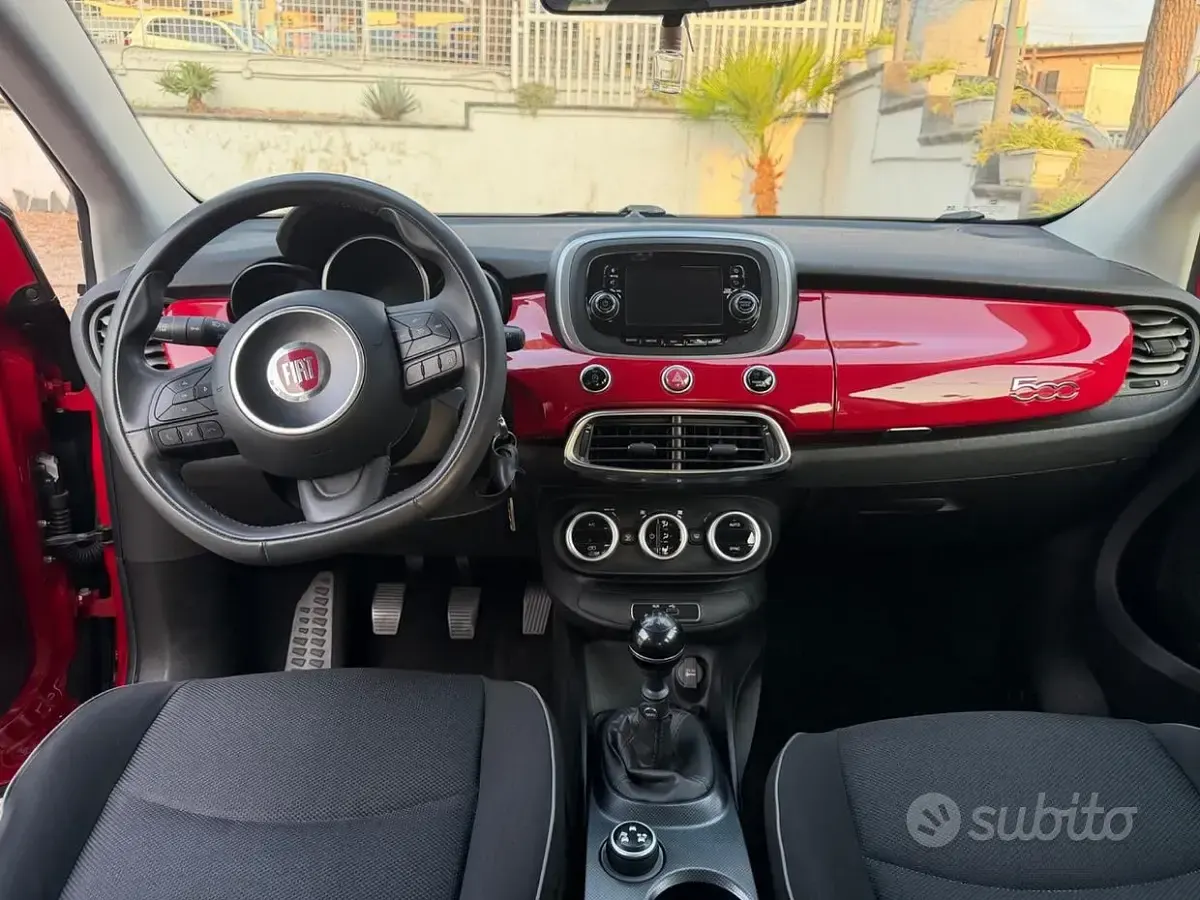Usata Fiat 500X Business 120 CV (88 kW) 2016 Rosso SUV