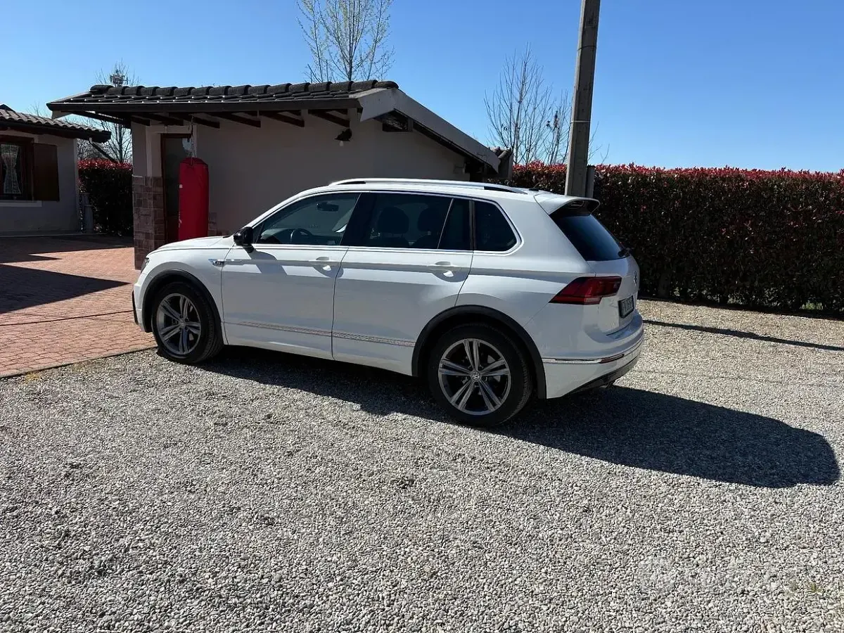 Usata VW Tiguan Business 116 CV (85 kW) 2018 Bianco SUV