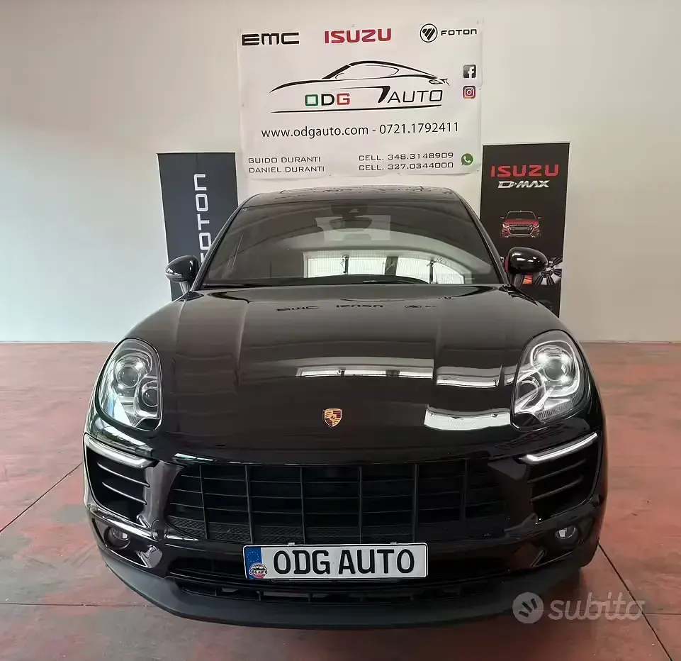 Usata Porsche Macan 252 CV (185 kW) 2018 Nero SUV