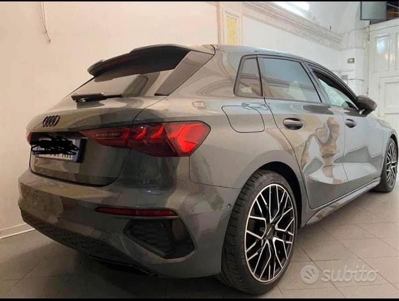 Usata Audi A3 Ambiente 150 CV (110 kW) 2021 Grigio Berlina
