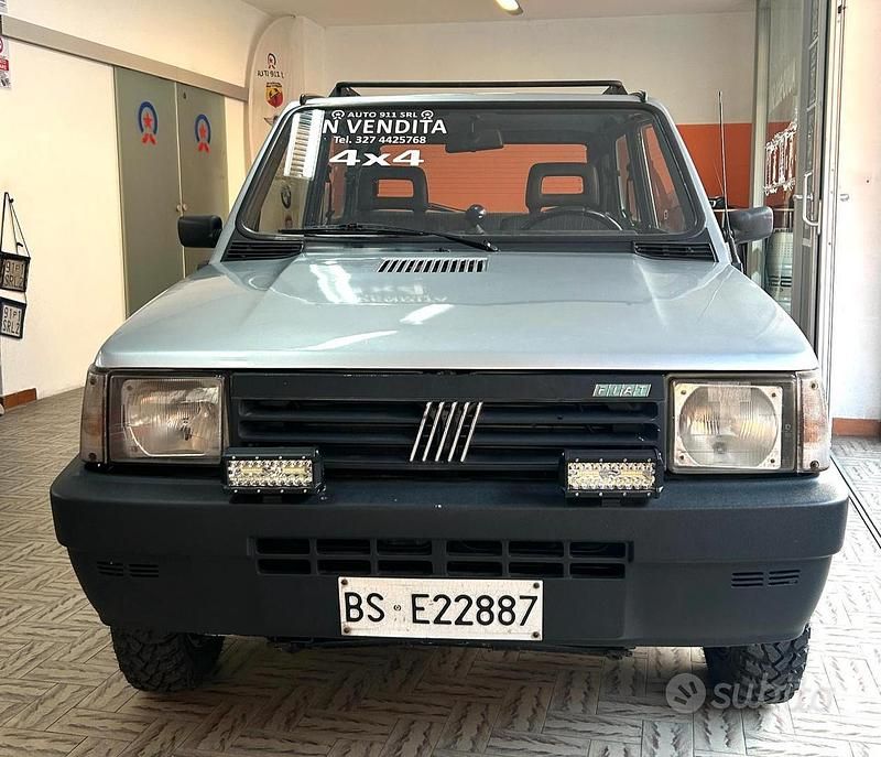 Usata Fiat Panda 4x4 1992 Nero Utilitaria