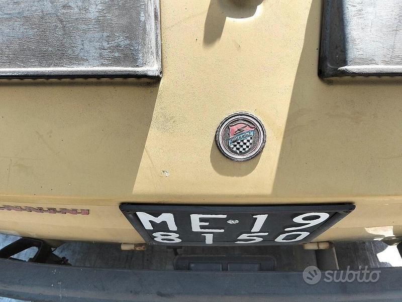 Usata Fiat 126 1970 Giallo Utilitaria