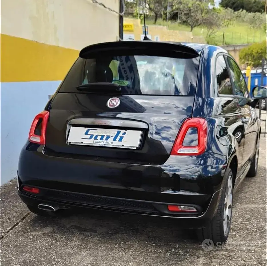 Usata Fiat 500 S 95 CV (69 kW) 2018 Nero Berlina