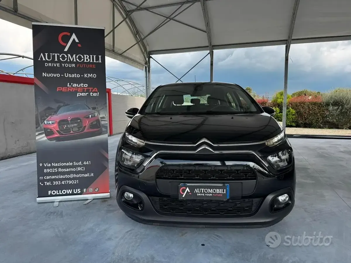 Usata Citroën C3 Feel 102 CV (75 kW) 2022 Nero Utilitaria