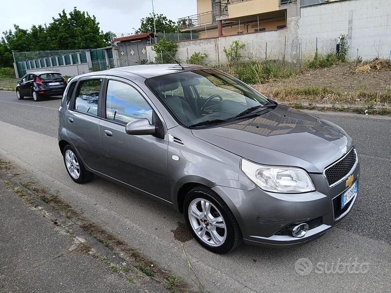 Usata Chevrolet Aveo LT 81 CV (59 kW) 2009 Grigio Berlina