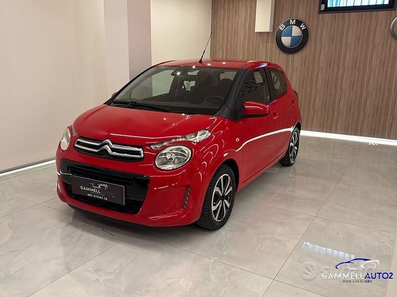 Usado Citroën C1 Feel 2019 Rojo Utilitario