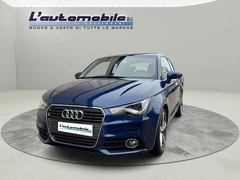 Usata Audi A1 Ambition 105 CV (77 kW) 2011 Blu Utilitaria