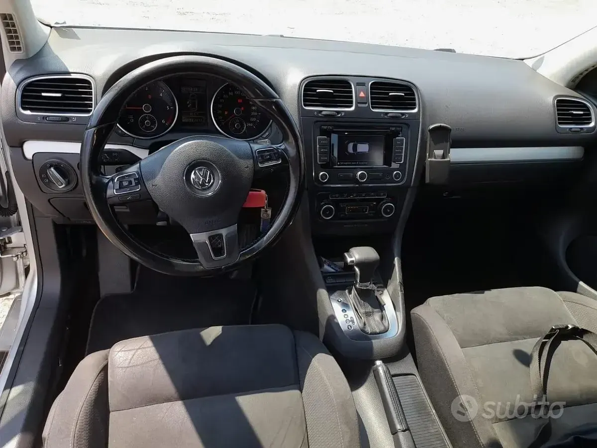 Usata VW Golf VII GTD 140 CV (102 kW) 2013 Grigio Berlina