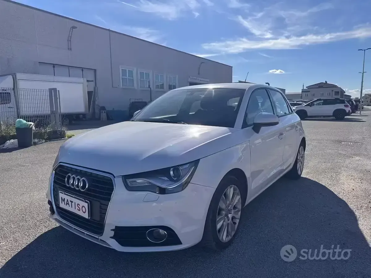Usata Audi A1 Admired 90 CV (66 kW) 2012 Bianco Utilitaria