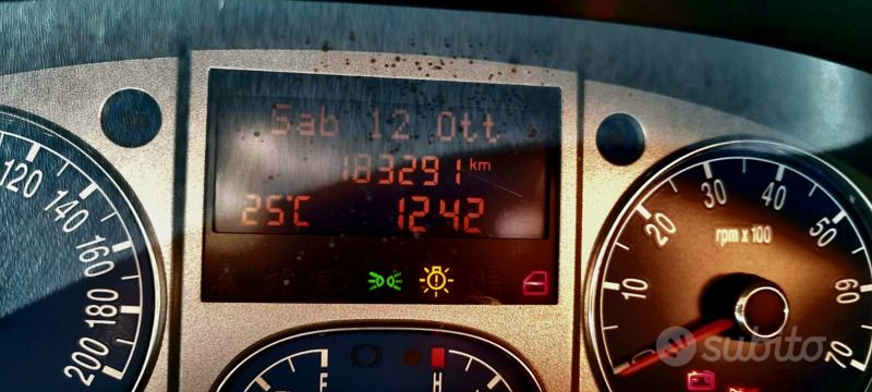 Usata Lancia Musa 2008 Nero Monovolume