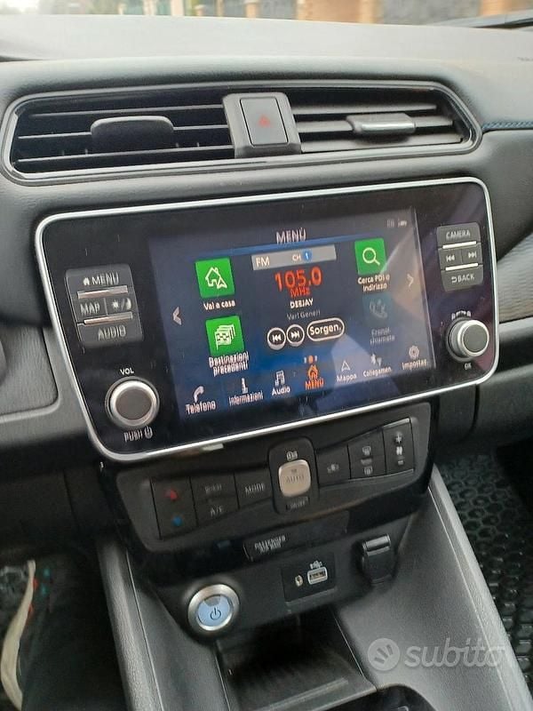 Usata Nissan Leaf 89 kW (122 CV) 2020 Bianco Utilitaria