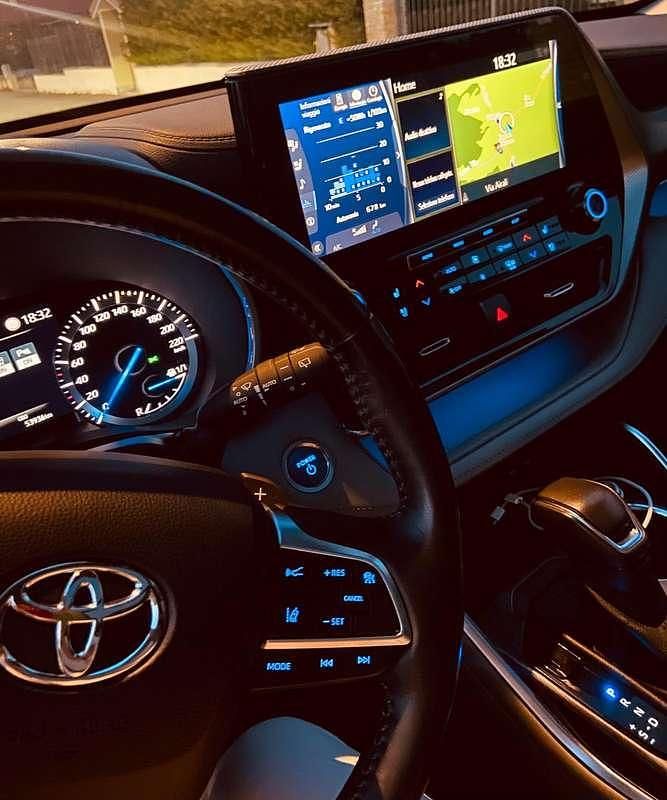 Usata Toyota Highlander Executive 190 CV (139 kW) 2022 Blu/azzurro SUV
