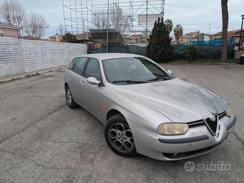 Usata Alfa Romeo 156 115 CV (84 kW) 2003 Grigio Station wagon