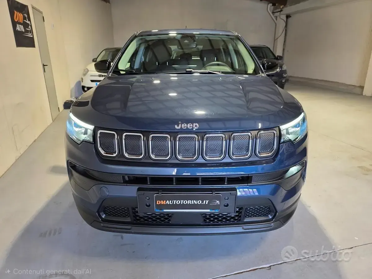 Usata Jeep Compass Longitude 131 CV (96 kW) 2022 Bluazzurro SUV