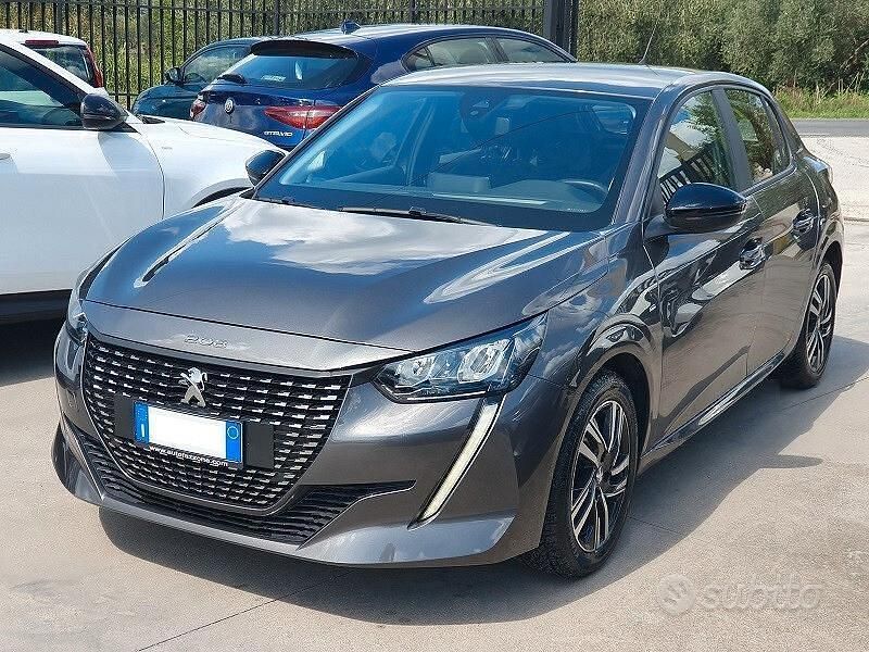 Usata Peugeot 208 S 75 CV (55 kW) 2023 Grigio Utilitaria