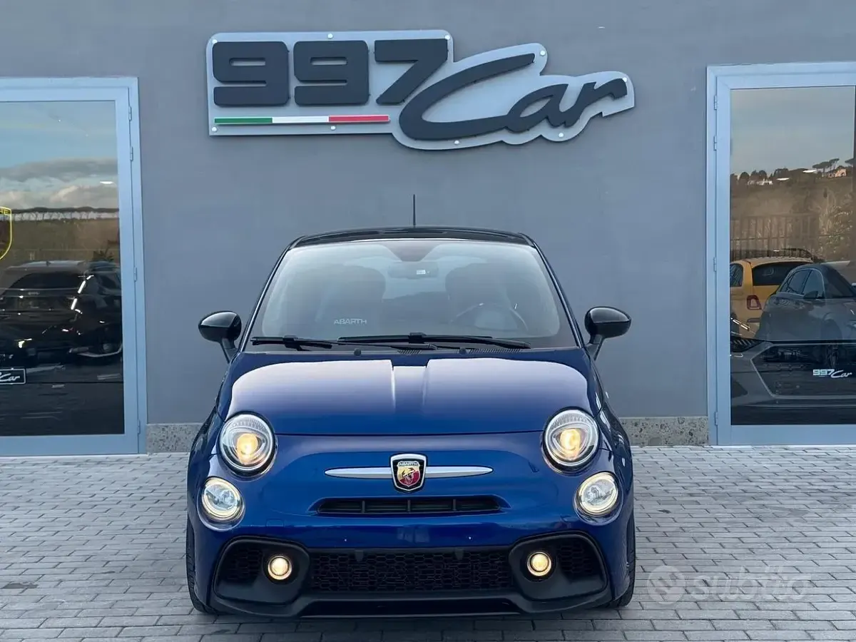 Usata Abarth 595 Turismo 165 CV (121 kW) 2019 Blu Berlina