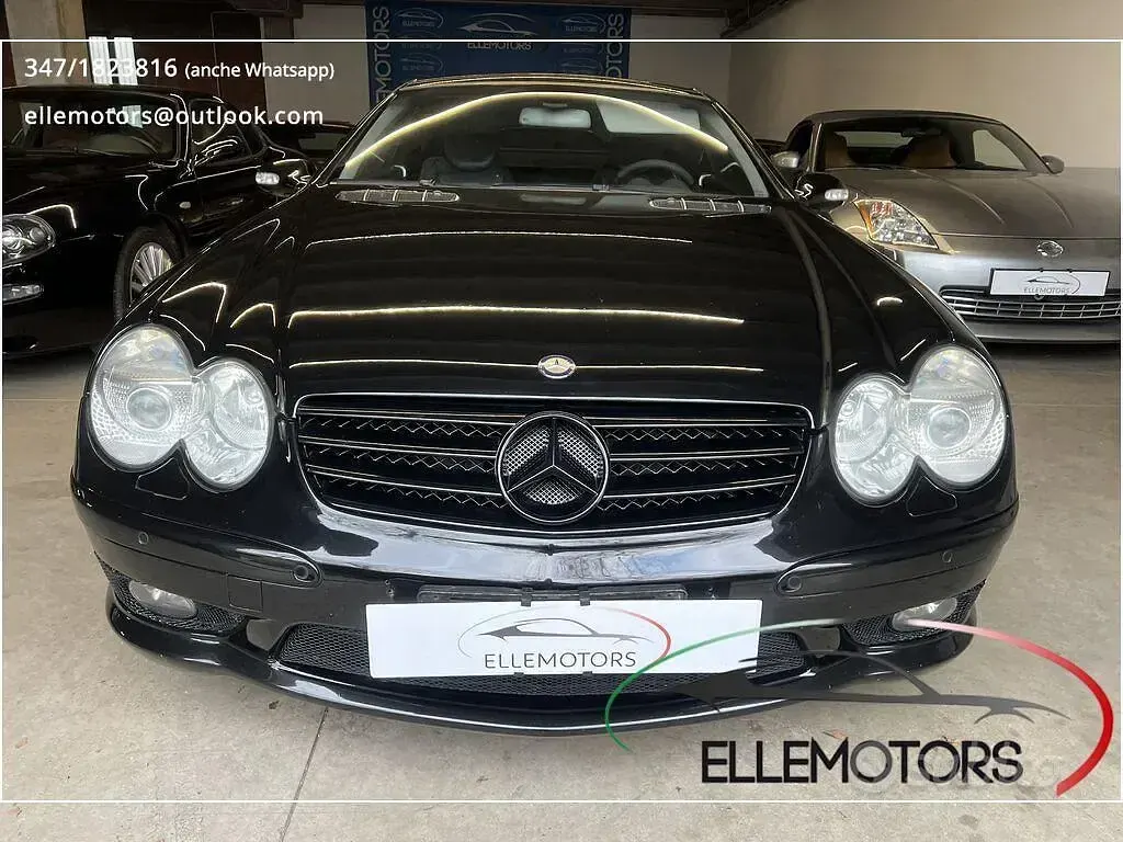 Gebraucht Mercedes SL500 AMG 306 PS (225 kW) 2002 Schwarz Cabrio