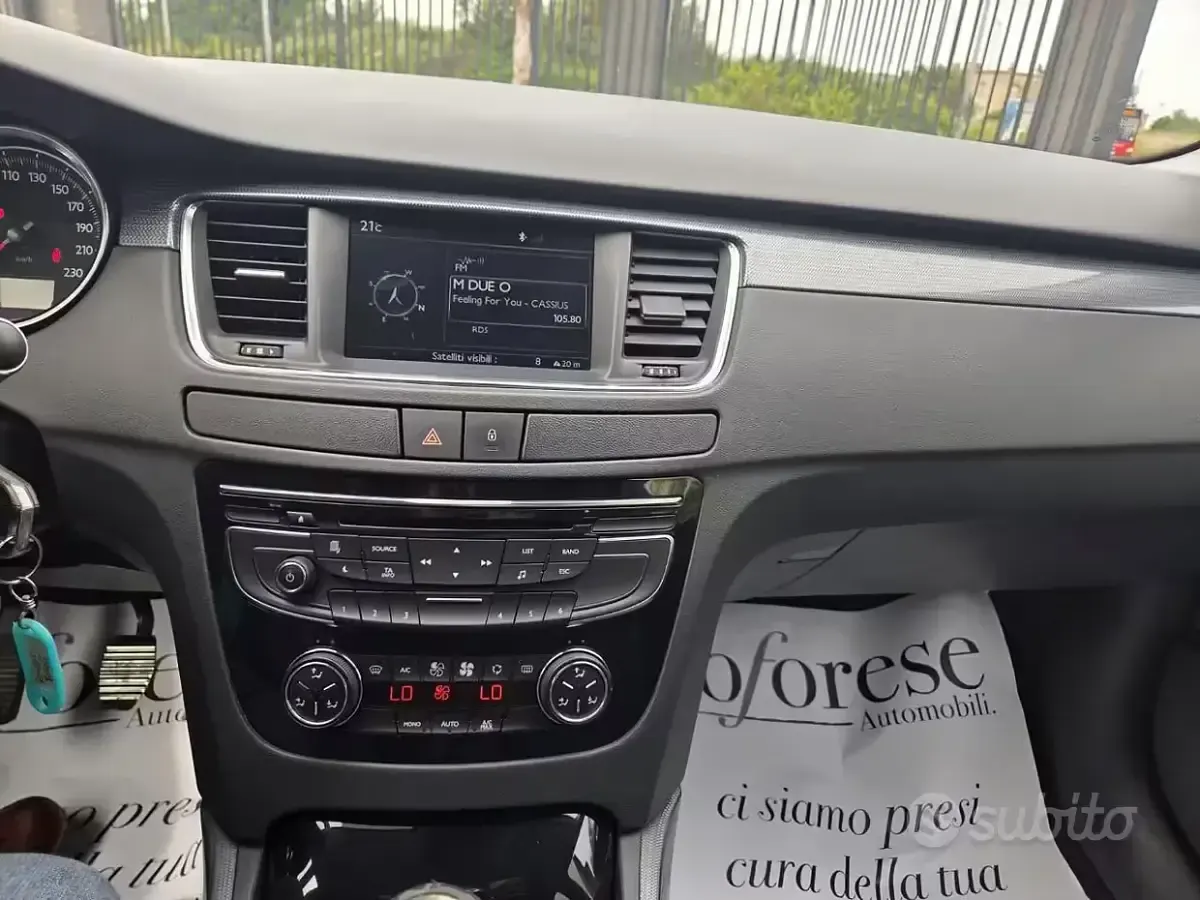 Usata Peugeot 508 Business-Line 140 CV (102 kW) 2012 Nero metallizzato Berlina