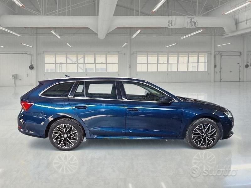 Brugt Skoda Octavia Style 150 HK (110 kW) 2022 Blå Stationcar