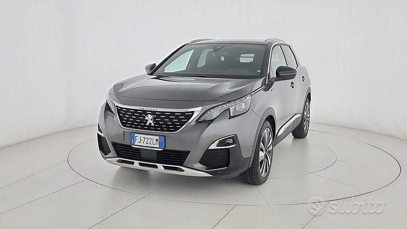 Usata Peugeot 3008 GT-line 120 CV (88 kW) 2017 Grigio scuro SUV