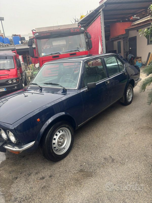 Usata Alfa Romeo Alfetta 109 CV (80 kW) 1980 Blu Berlina