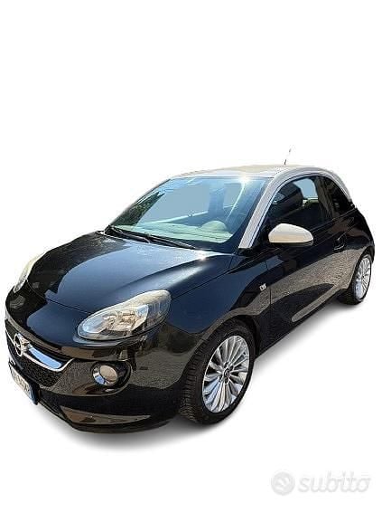 Usata Opel Adam Glam 87 CV (63 kW) 2014 Nero Utilitaria