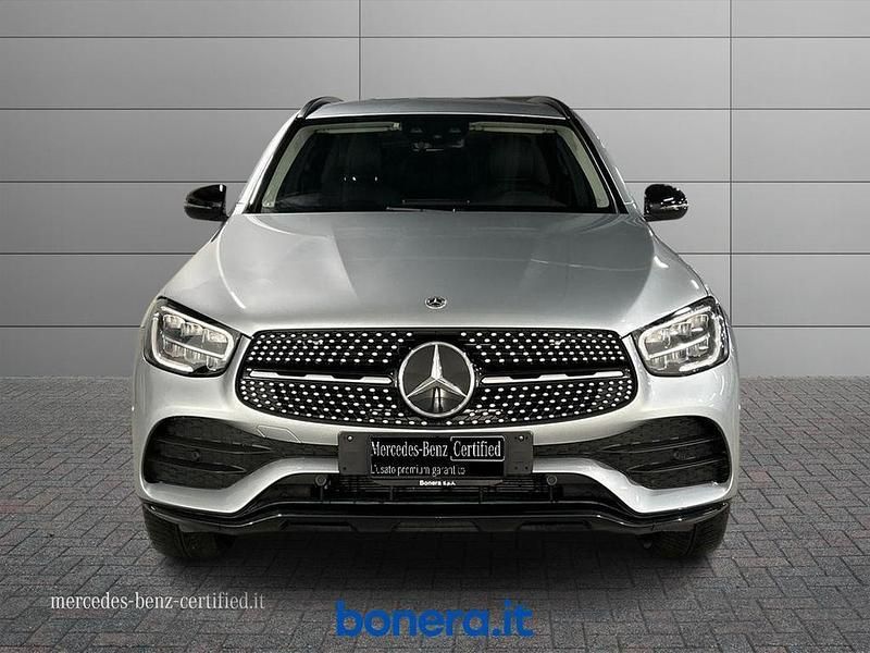Usata Mercedes GLC300e Premium 306 CV (225 kW) 2021 Argento SUV