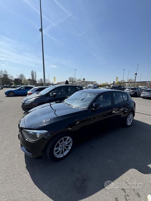 Usata BMW 116 Efficient Dynamics 116 CV (85 kW) 2013 Nero metallizzato Utilitaria