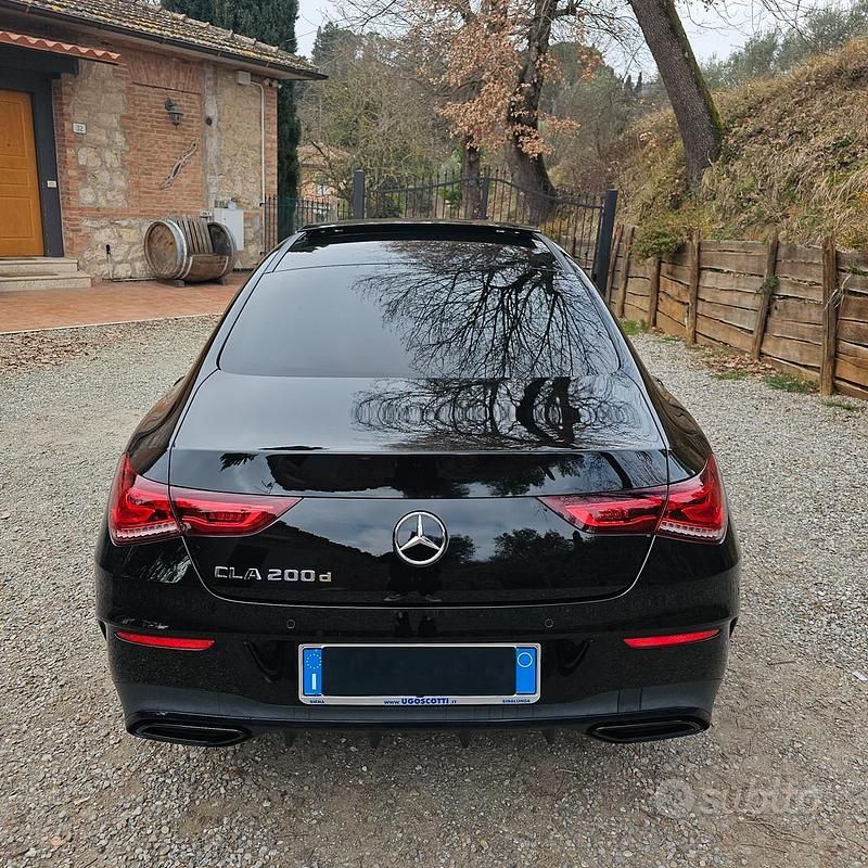 Usata Mercedes CLA200 Premium 150 CV (110 kW) 2021 Nero Coupé